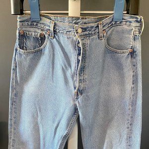Levi's 501 Light Blue Jeans  *PERFECT CONDITION*